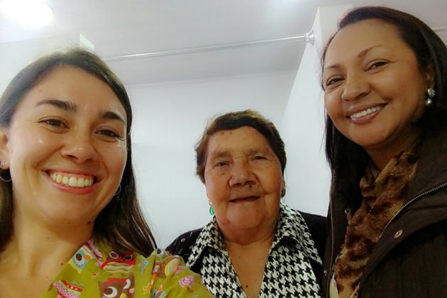 Paciente Feliz Fisioterapia Maria Cristina Angel