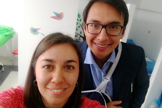 Paciente Feliz Fisioterapia Maria Cristina Angel