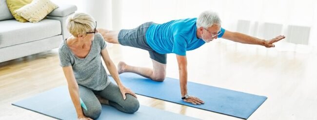 Cambios en el cuerpo después de los 40 Hombre y mujer activos después de los 40
